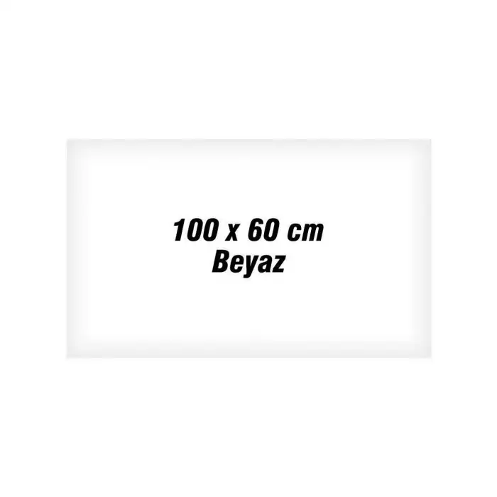 Panda Sade Beyaz Şeffaf 2 Li Kağıt Yazı Tahtası 100x60 Pan 740