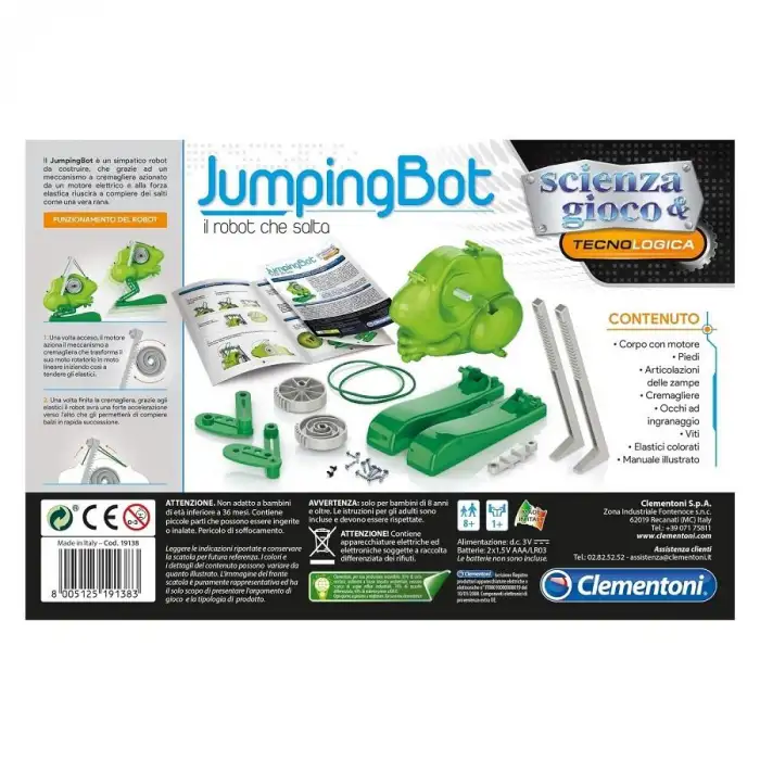 Clementoni Robatik Labaratuvarı Jumpıngbot Cle-64956