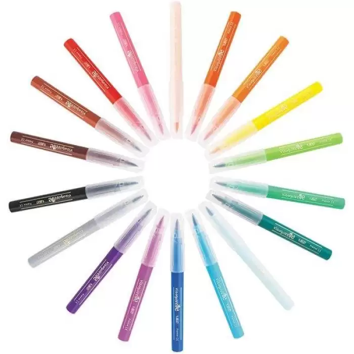Bic Keçeli Boya Kalemi Fırça Uçlu 18 Li 828965