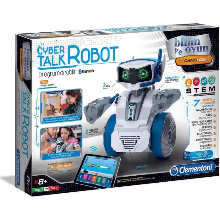 Clementoni Robotik Labaratuvarı Cyber Talk Robot Cle-64447