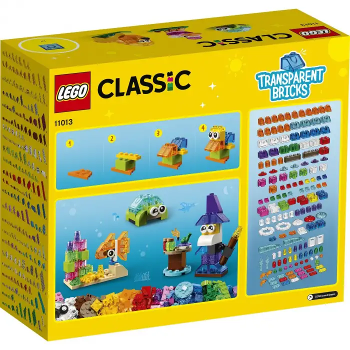 Lego Transparent Bricks Lmc11013