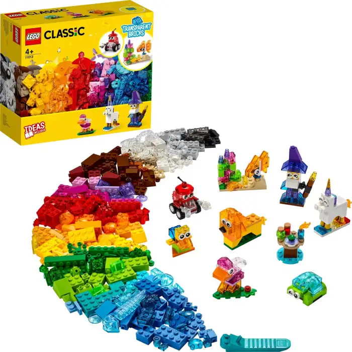 Lego Transparent Bricks Lmc11013