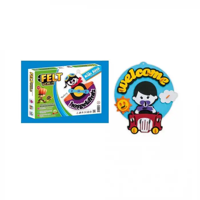 Kumtoys Feltworld Keçe Kapı Süsü