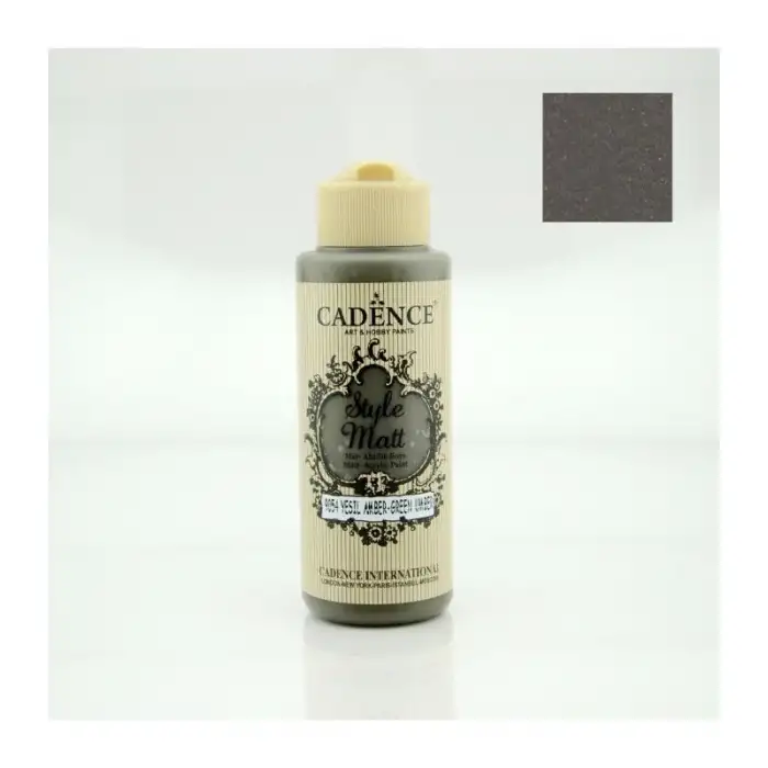 Cadence Style Mat Akrilik Boya S-9054 Yeşil Amber 120ml