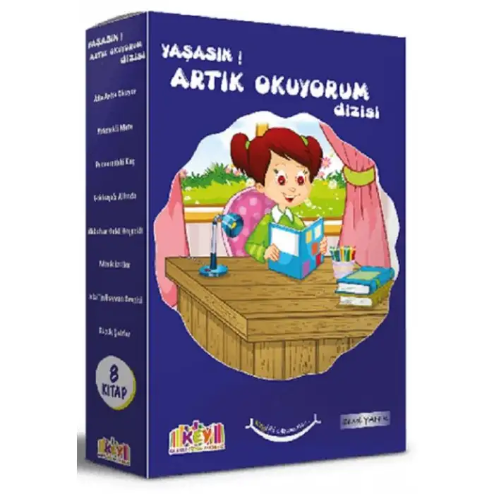 Key 1.Sınıflar İçin Yaşasın Artık Okuyorum (8 Kitap)