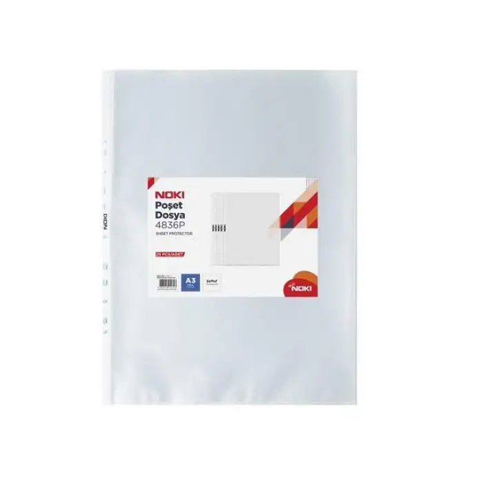 Noki Poşet Dosya A3 25 Li 4836