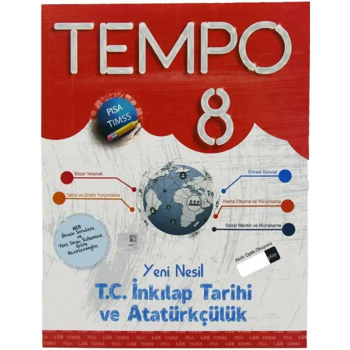 Kırmızıbeyaz 8.Sınıf İnkilap Tarihi Tempo Soru Bankası 2020