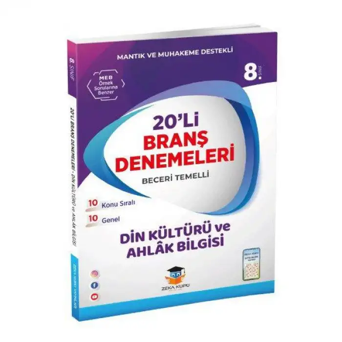 Zekaküpü 8.Sınıf Din Kültürü Deneme 20 Li 2020