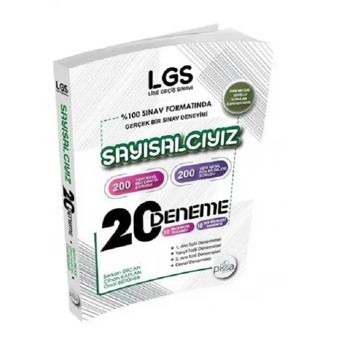 Denemebank 8.Sınıf Lgs Pissa Fasikül Sayısalcıyız 40 Deneme 2021
