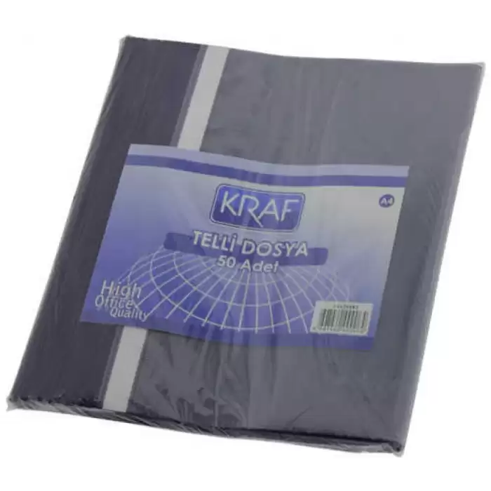 Kraf Telli Dosya 1000-50 Siyah