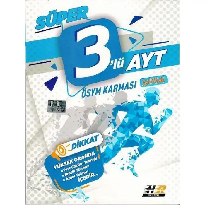 Hızrenk Ayt Deneme Süper 3 Lü Sayısal Deneme