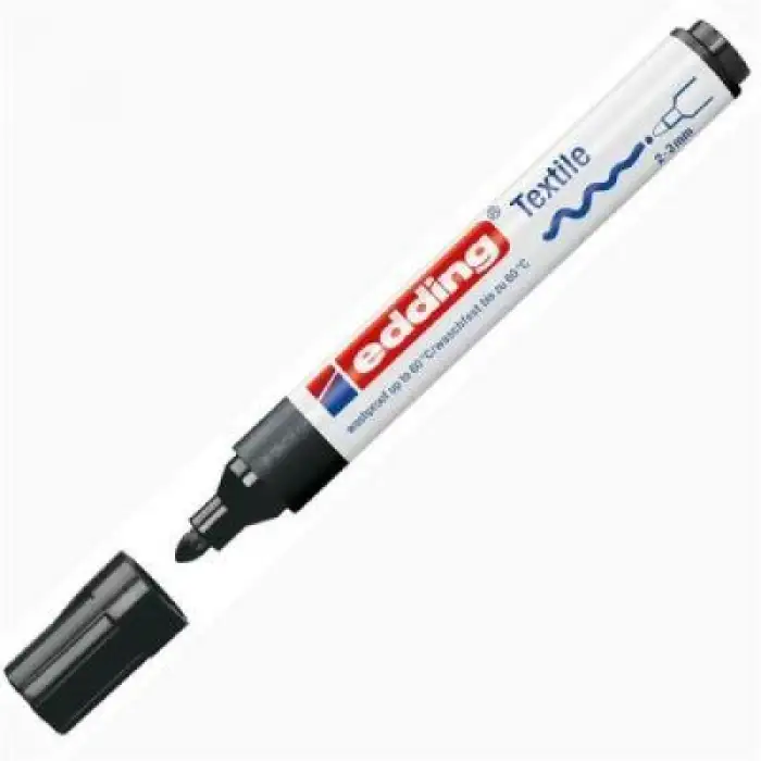 Eddıng 4500 T-Shırt Kalemi Siyah