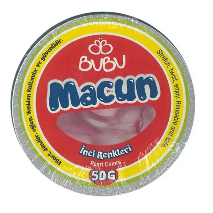 Bu-Bu Macun İnci Renkler Mc-0003