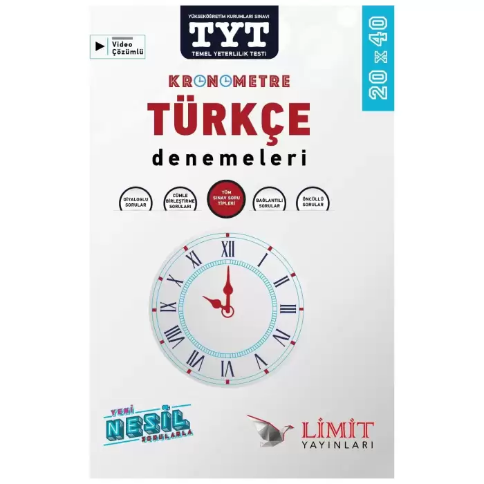 Kronometre Tyt Türkçe Konu Anlatım Föyleri ( Kaf )