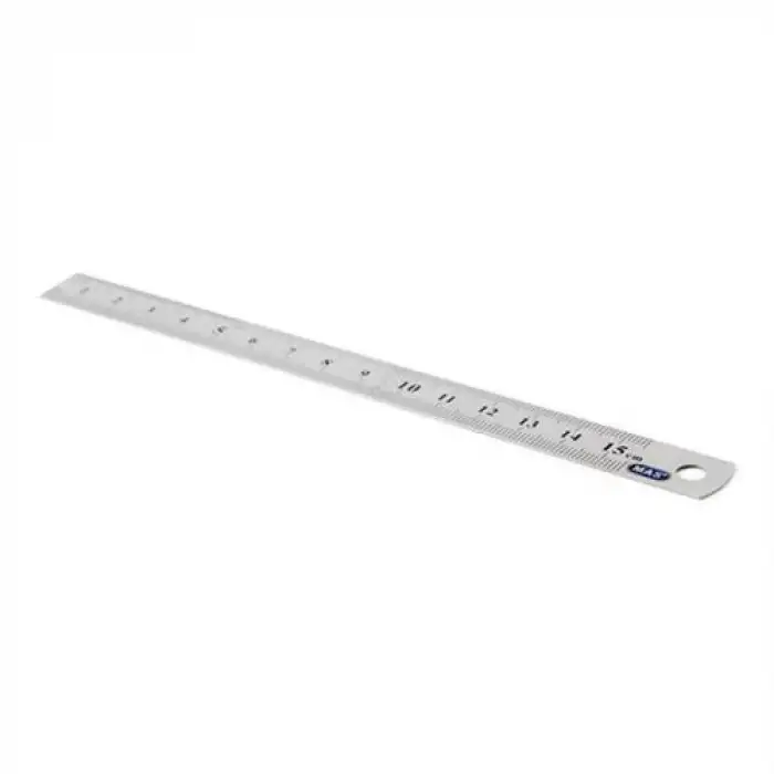 Mas Çelik Cetvel 15 Cm 2328