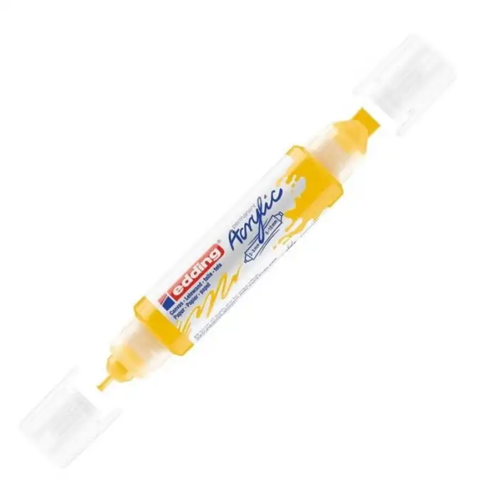 Eddıng Akrilik 3d Double Lıner Trafik Sarı Ed5400905