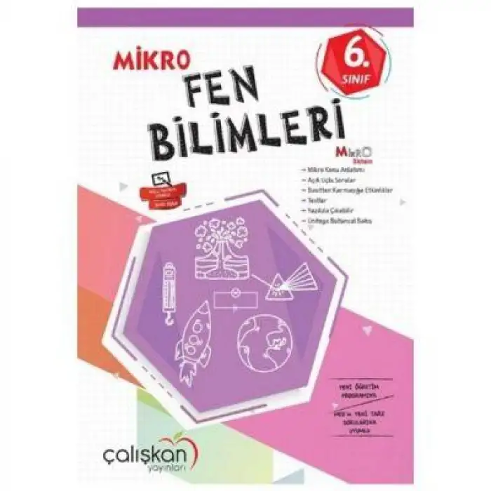 Çalışkan 6.Sınıf Fen Bilimleri Mikro Defter 2020