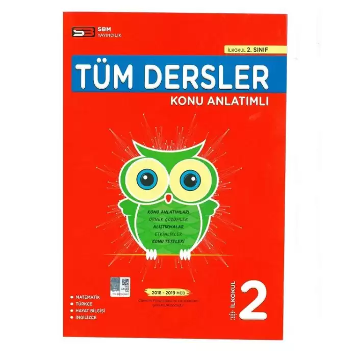 Sbm 2.Sınıf Tüm Dersler Konu Anlatımlı Soru Bankası
