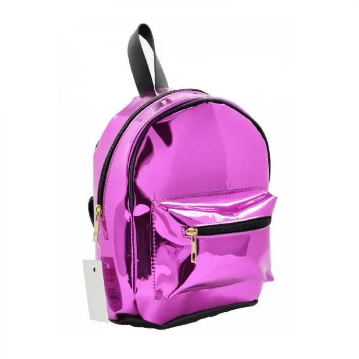 Taros Metalik Pembe Sırt Çantası 4705