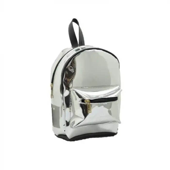 Taros Metalik Gümüş Sırt Çantası 4700