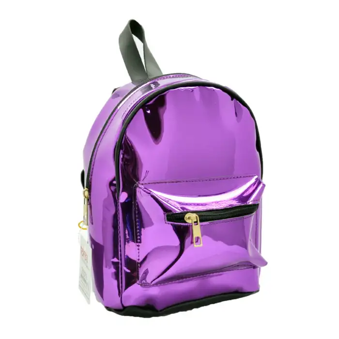 Taros Metalik Mor Sırt Çantası 4704