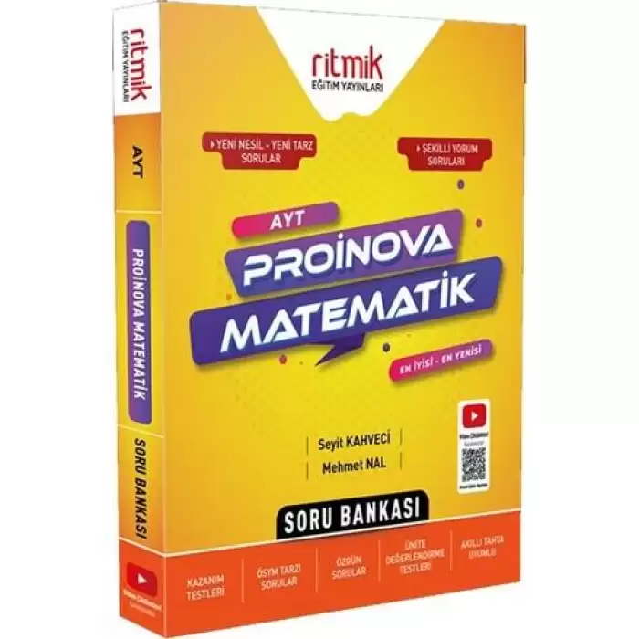 Ritmik Ayt Matematik Proinova Soru Bankası 2021