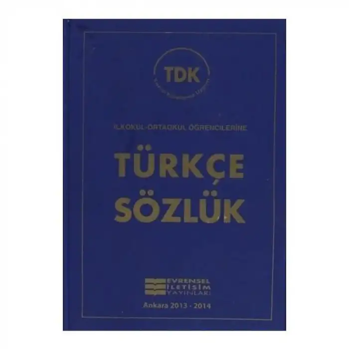 Evrensel Türkçe Sözlük (Mavi / Kırmızı)