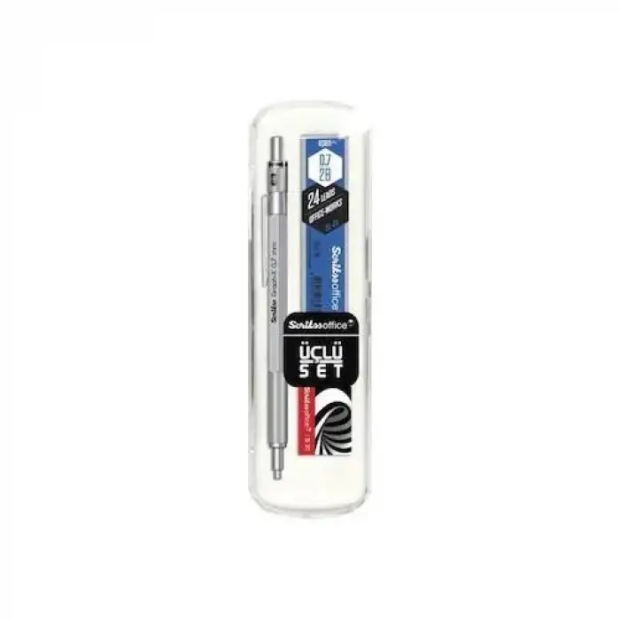 Scrrikss Grap-X 3 Lü Set 0,7 Kurşun Gri