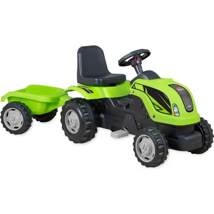 Mıcromax Toys Römorklu Traktör Yeşil 01-012