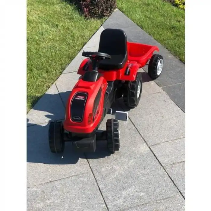 Mıcromax Toys Römorklu Traktör Kırmızı 01-010