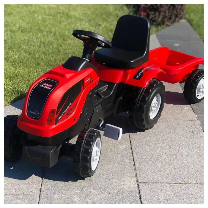 Mıcromax Toys Römorklu Traktör Kırmızı 01-010