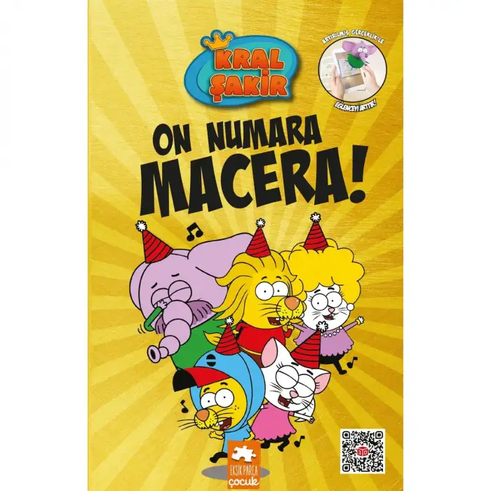 Eksikparça Kral Şakir 10 Numara Macera Ciltli