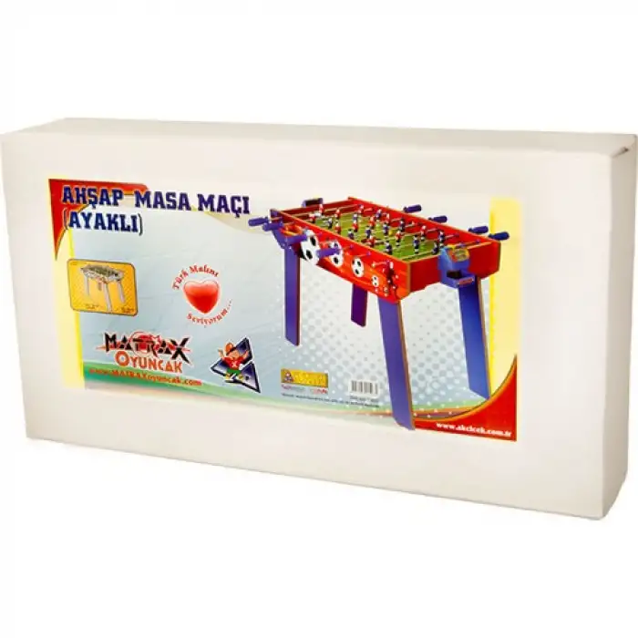 Ceren Matrax Ahşap Masa Ayaklı Langırt