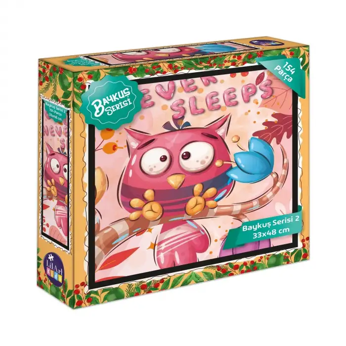 Lilart Puzzle Baykuş Serisi 2 154 Prç. Llm-Lapk064