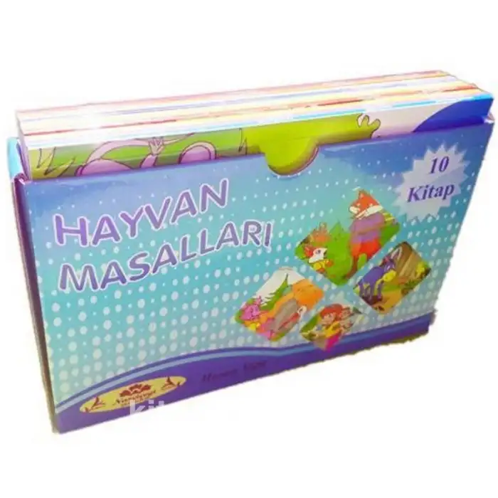 Key 1.Sınıflar İçin Hayvan Masalları Serisi (10 Kitap)
