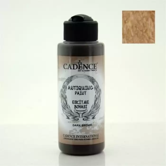 Cadence Eskitme Boyası 300 Koyu Kahve 120ml