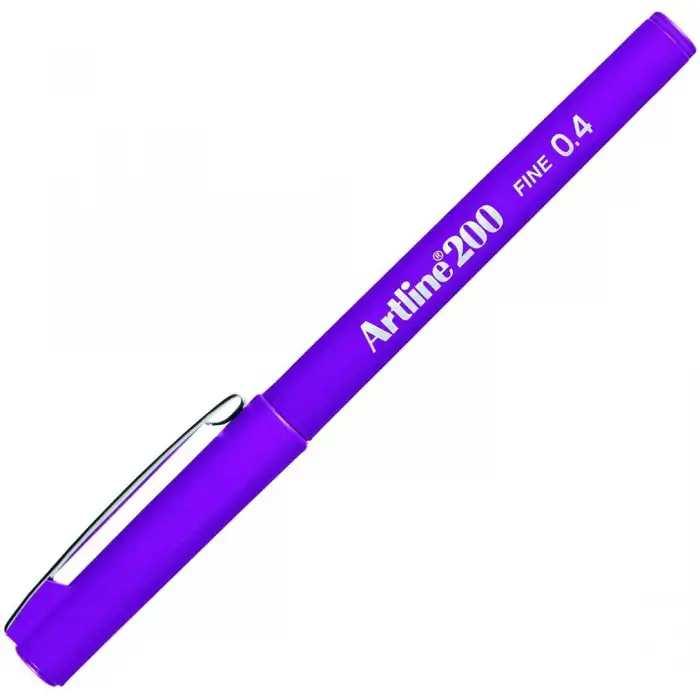 Artline 200n Keçe Uçlu Yazı Kalemi 0.4mm Magenta