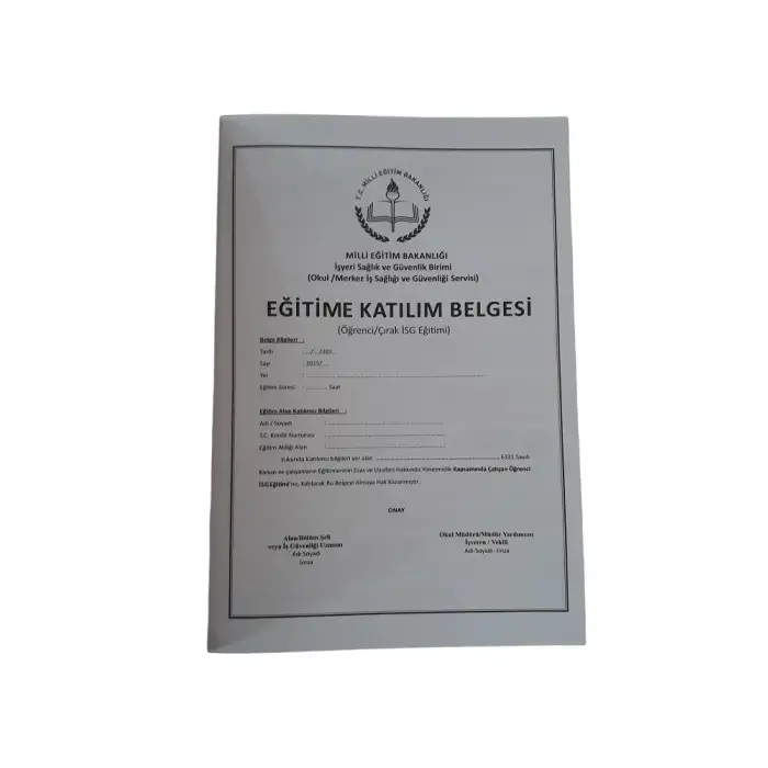 Gülpaş Öğrenci ( İş ) Staj Dosyası Meslek Liseleri İçin 96 Yp 20x28 (216)