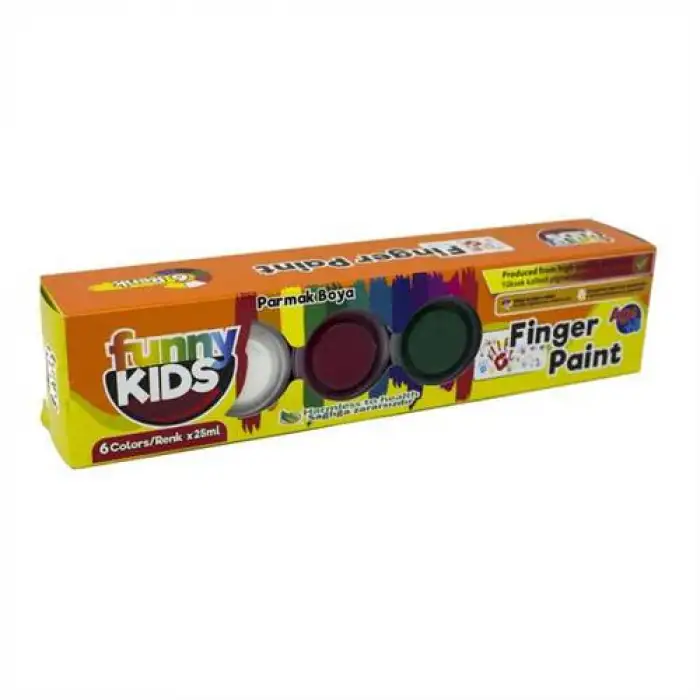 Funny Kıds 25 Ml Parmak 6 Lı Set Fnny-06-1700