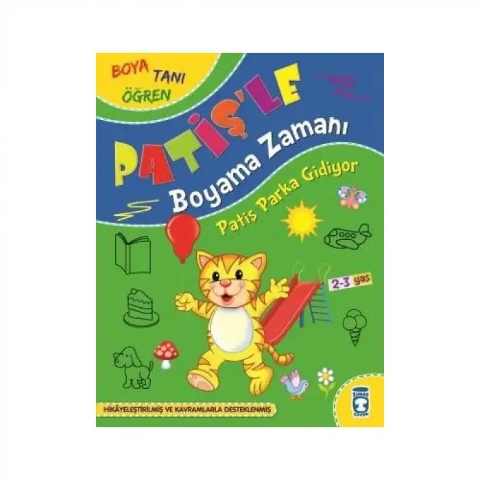 Timaş Patiş Parka Gidiyor Patişle Boyama Zamanı