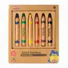 Playdoh 6 Renk Naturel Crayon 2si 1 Arada Play-Cr009