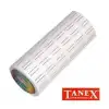 Tanex 12x21 Motex Çizgili Fiyat Etiketi Beyaz 127383