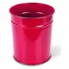 Mas Çöp Kovası Metal Kırmızı 0850