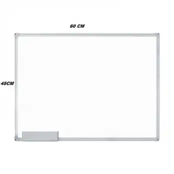 İnterpano Alüminyum Çerçeve Manyetik Yüzey Duvara Monte Yazı Tahtası 45X60 İnt-600
