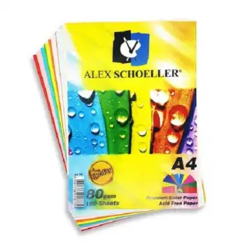Alex Fot.Kağıdı Karış 10 Renkli 100 Lü (779)