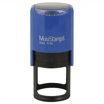 Mobıstamps Kaşe Yuvarlak R-40