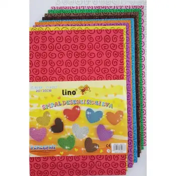 Lino Eva Simli Spiral Desenli 20*30 10 Lu ( 2801-J-5 )