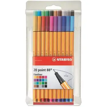 Umur Stabılo Glıss Point 88 Askılı Pl Paket 20 Renk 8820