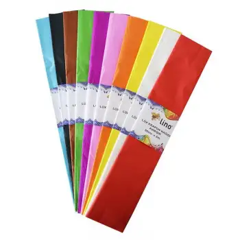 Lino Lüx Krapon Kağıdı 50x200 Pa-14 10Lu Karışık Renk