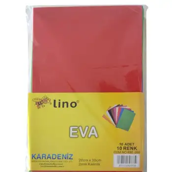 Lino Eva 20x30 10 Renk 2mm. Rbe-200